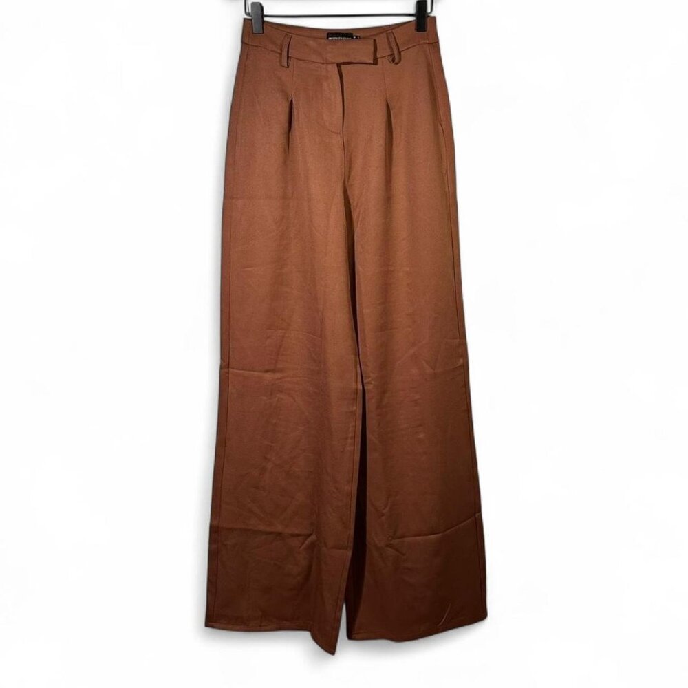 PrettyLittleThing Wide Leg Woven Pants